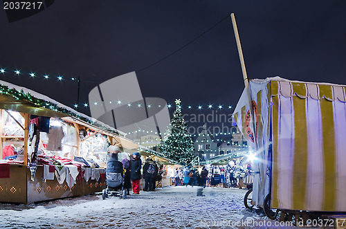Image of The christmas market in Tallinn