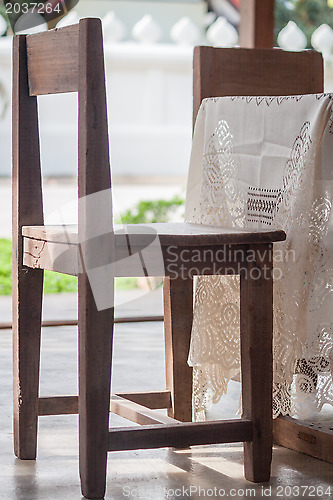 Image of Wood chair 