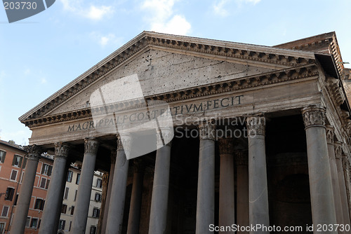 Image of pantheon facade