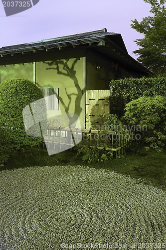 Image of Zen-Garden night
