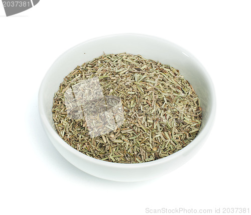 Image of Bowl with dried rosemary