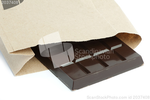 Image of Chocolate bar in packaging 