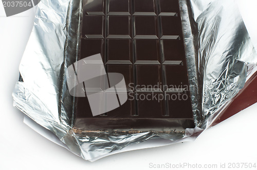 Image of Chocolate bar in packaging