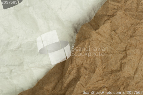 Image of Old crumpled paper