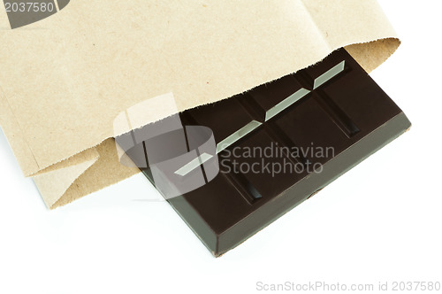 Image of Chocolate bar in packaging 