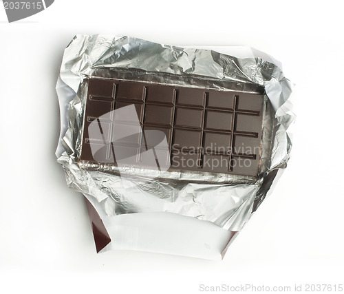Image of Chocolate bar in packaging
