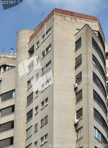 Image of Modern unusual residential building