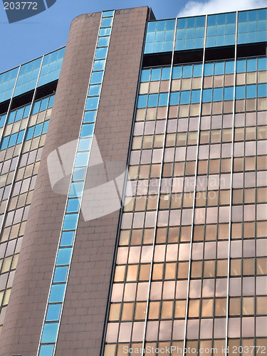 Image of Modern architecture - skyscraper detail
