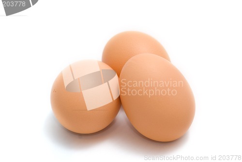 Image of Three eggs