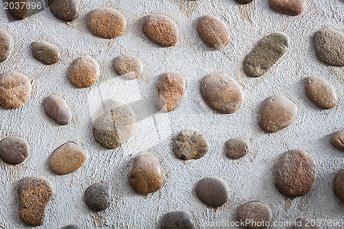 Image of Stone and cement wall for background 