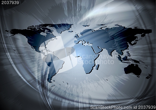 Image of World map design