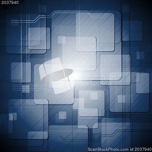 Image of Abstract hi-tech background