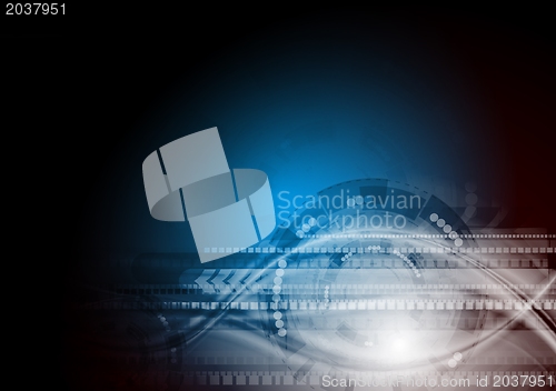 Image of Abstract technical design
