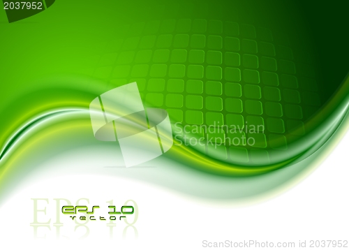 Image of Technical wavy design