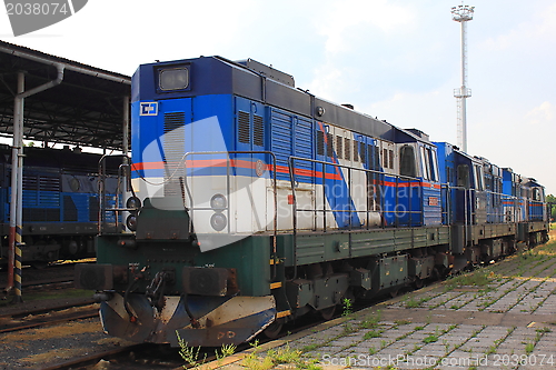 Image of Czech locomotive