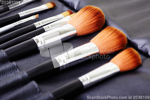Image of Makeup brush set