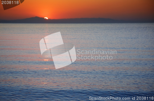 Image of Sunrise at the sea