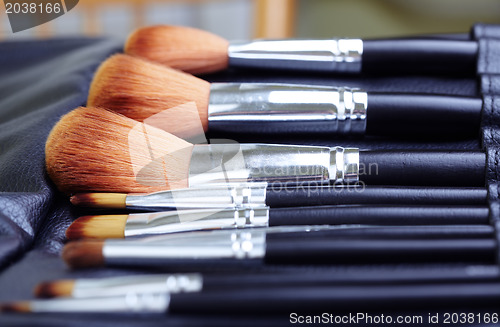 Image of Makeup brush set