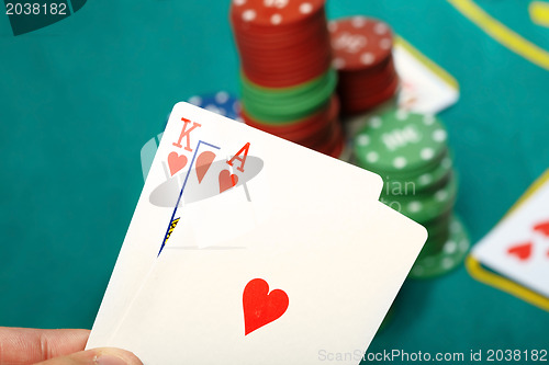 Image of Poker in casino