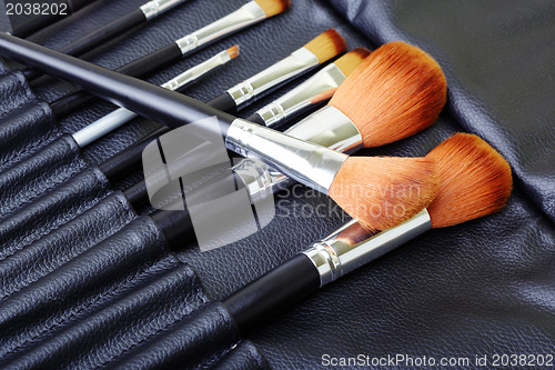 Image of Makeup brush set