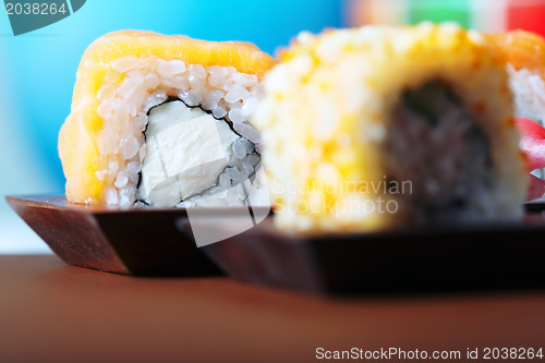Image of Rolled sushi