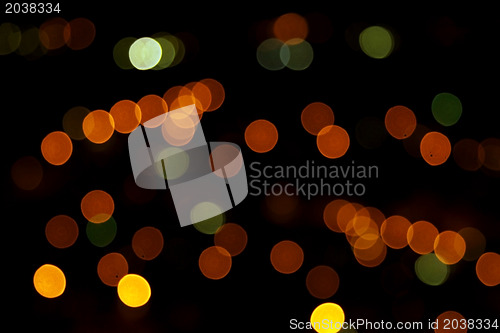 Image of Abstract bokeh background