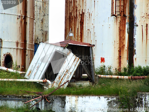 Image of Old factory falling into ruin