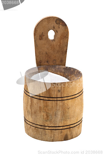 Image of Handmade wooden pail