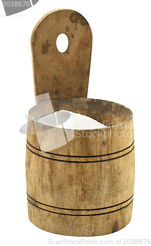 Image of Handmade wooden pail