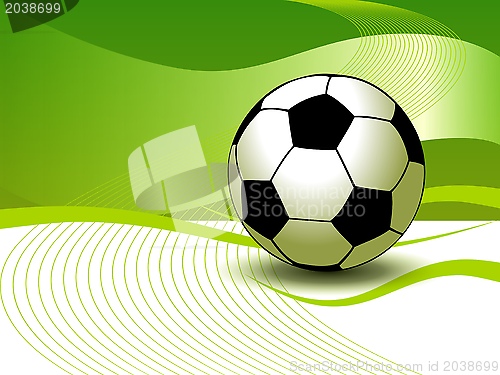 Image of Vector soccer Background
