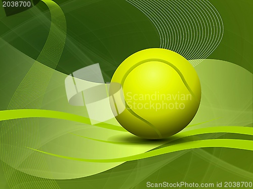 Image of Vector tennis Background