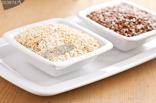 Image of sesame and linseed