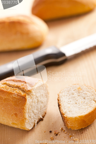 Image of fresh baguette