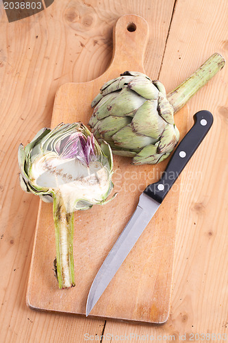 Image of green artichoke