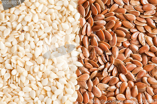 Image of sesame and linseed