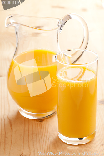 Image of orange juice in pitcher