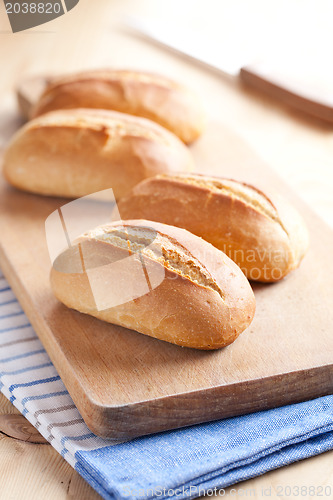 Image of fresh baguette