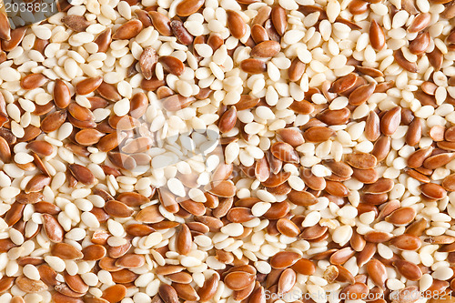 Image of sesame and linseed