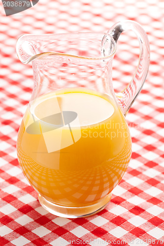 Image of orange juice in pitcher