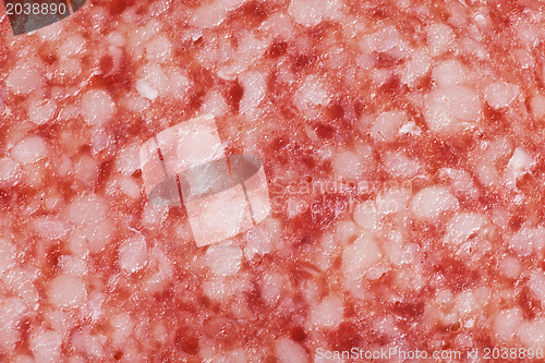 Image of detail of salami