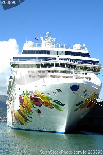 Image of Tropical Cruise ship