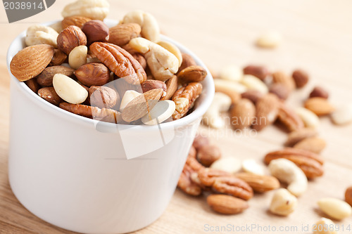 Image of various nuts