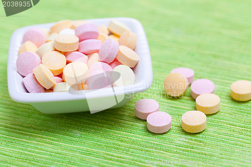 Image of sweet color candies