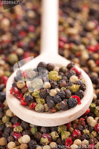 Image of various colourful pepper