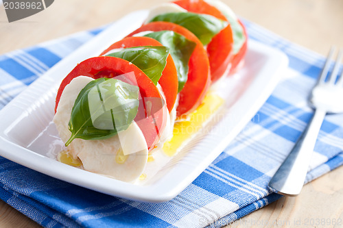 Image of caprese salad