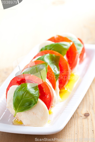 Image of caprese salad