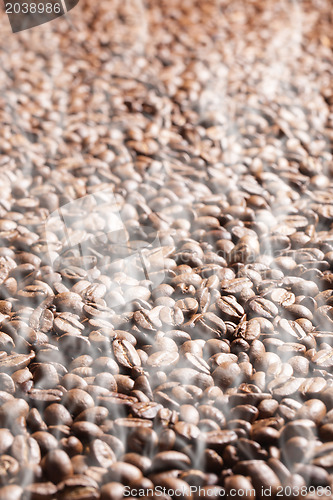 Image of roasted coffee beans