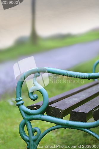Image of Bench in the park
