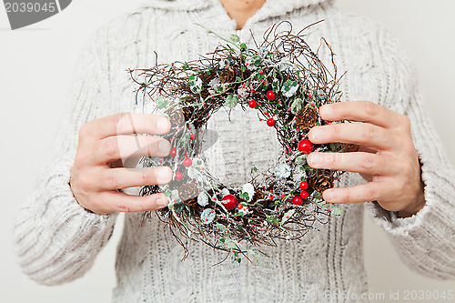 Image of Christmas wreath