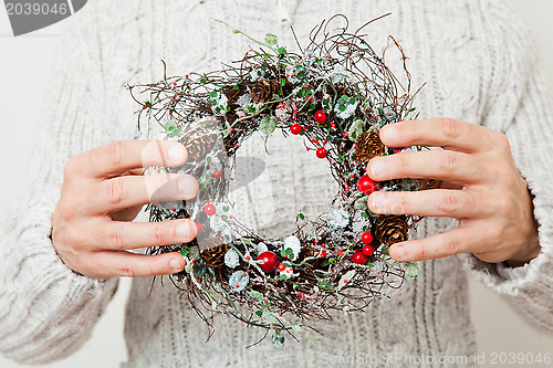 Image of Christmas wreath